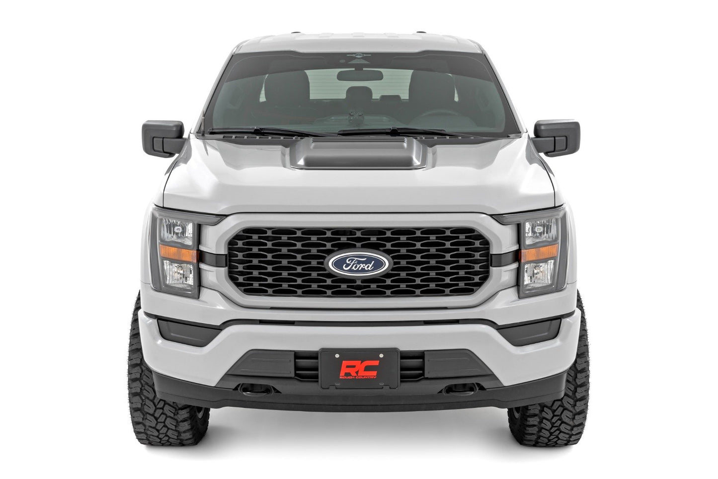 Hood Scoop | DR Avalanche Gray | Ford F-150 2WD/4WD (2021-2025)