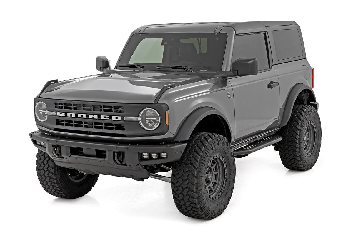 OV2 Running Boards | Side Step Bars | 2-Door | Ford Bronco (2 Door) (21-25)