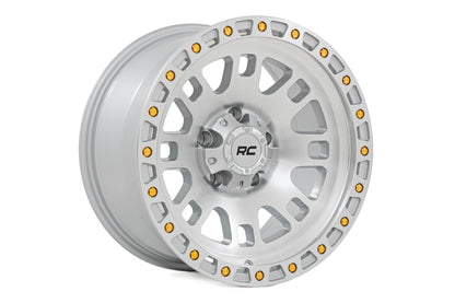Rough Country 82 Series Wheel | One-Piece | Full Machined  | 17x9 | 5x4.5 | -12mm