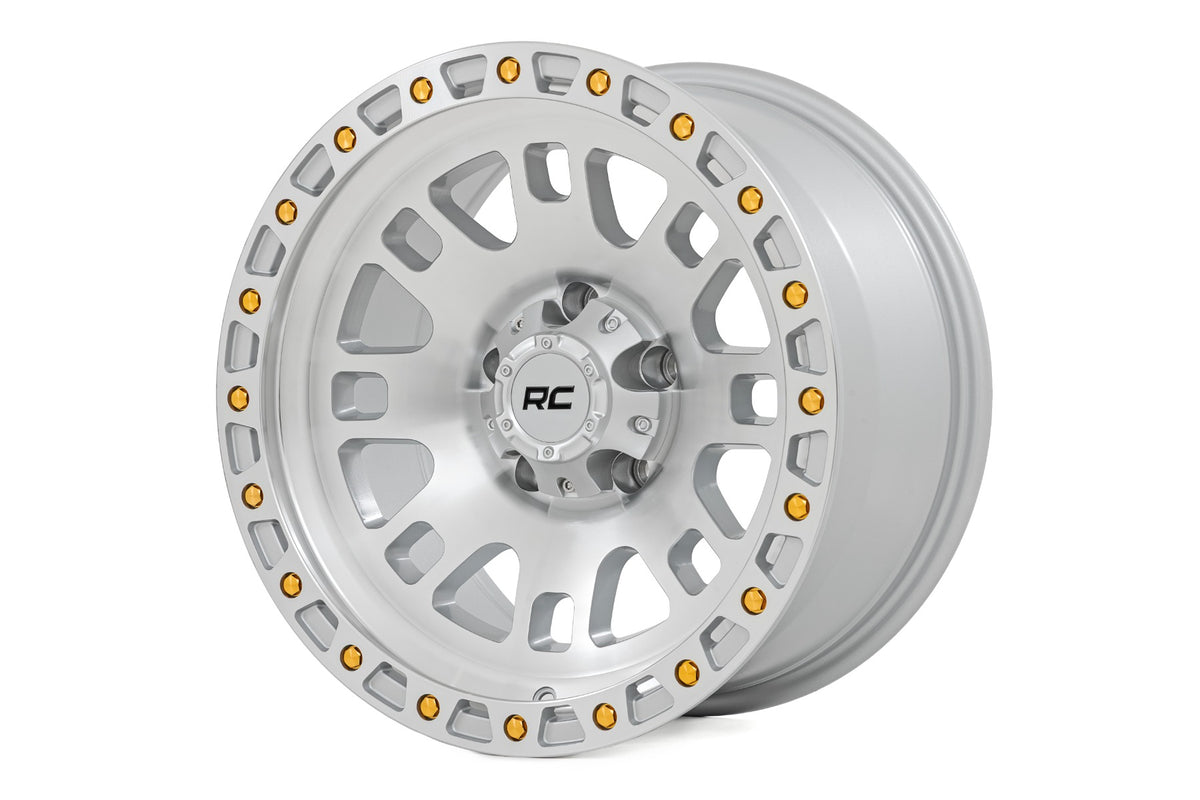 Rough Country 82 Series Wheel | One-Piece | Full Machined  | 17x9 | 5x4.5 | -12mm