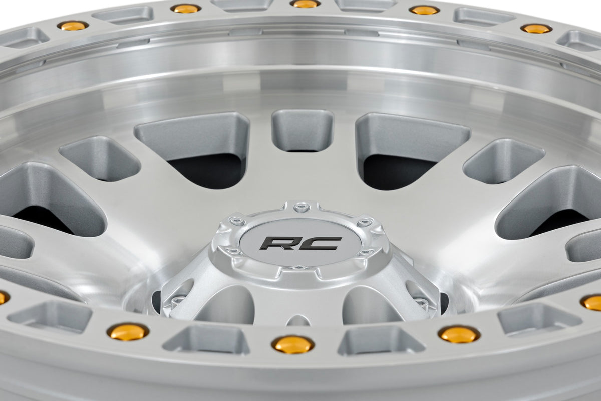 Rough Country 82 Series Wheel | One-Piece | Full Machined | 15x8 | 5x4.5 | -19mm