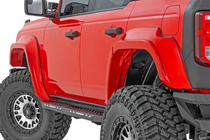 Fender Flares | PQ Race Red | Ford Bronco 4WD (2021-2025)