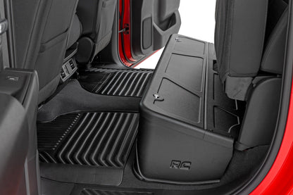 Under Seat Storage with Locking Lid | Crew Cab | Chevy/GMC 1500/2500HD/3500HD (19-26 & Classic)