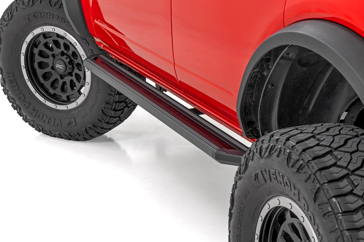Multi-Color LED Running Boards | 4-Door | Ford Bronco 4WD (2021-2025)