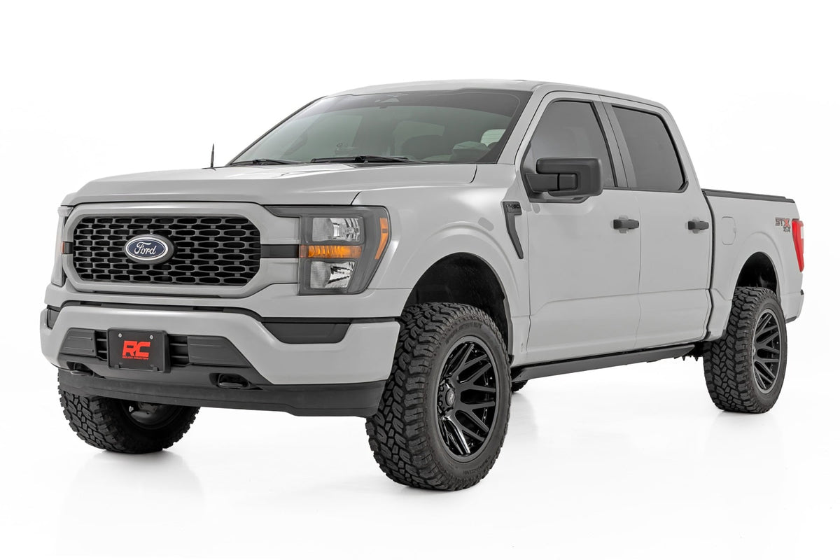 Power Running Boards | HT-Series | Crew Cab | Ford F-150/Lightning/F-250/F-350/Raptor (15-26)