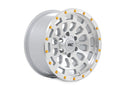 Rough Country 87 Series Wheel | Simulated Beadlock | Full Machine | 17x8.5 | 6x5.5 | +0mm