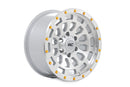 Rough Country 87 Series Wheel | Simulated Beadlock | Full Machine | 17x8.5 | 5x5 | +0mm