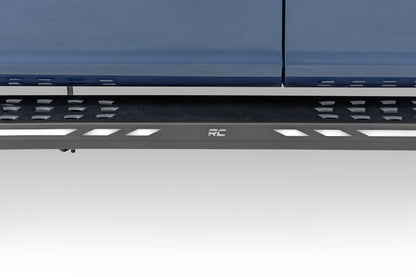 AC2 Running Boards | Amber/White | Crew Cab | Ford F-150/Lightning/F-250/F-350/Raptor (15-26)