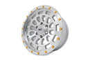Rough Country 87 Series Wheel | Simulated Beadlock | Full Machine | 17x8.5 | 5x5 | +0mm