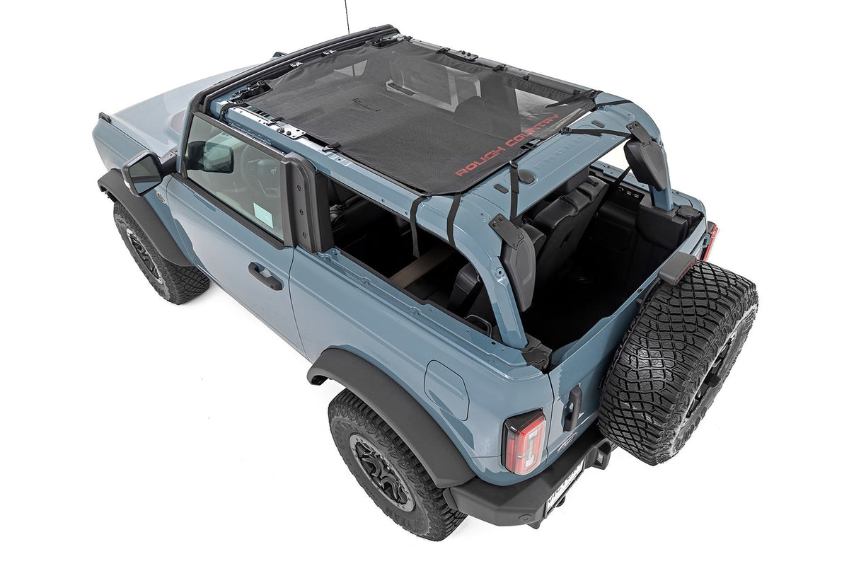 Mesh Bikini Top Plus | Black | Ford Bronco 4WD (2021-2025)
