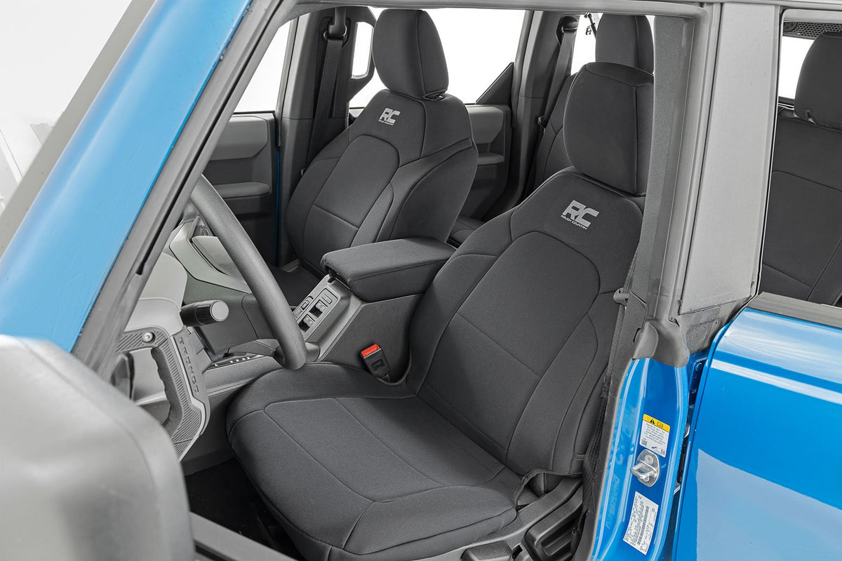 Seat Covers | Bucket Seats | FR & RR | Ford Bronco 4WD (2021-2025)