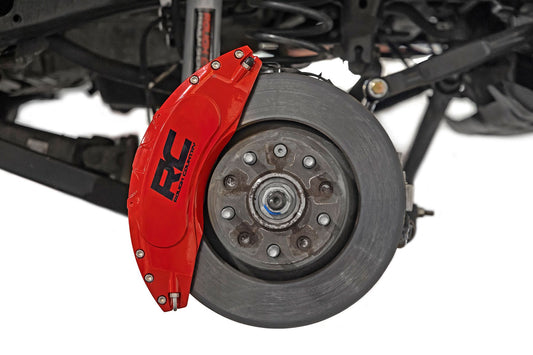Caliper Covers | Front and Rear | Red | Sport | Jeep Gladiator JT/Wrangler JL (18-26)