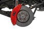 Caliper Covers | Rear | Red | Jeep Wrangler JK/Wrangler Unlimited  (2007-2018)