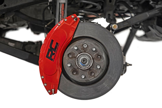 Caliper Covers | Rear | Red | Sport | Jeep Wrangler JL (18-25)/Wrangler Unlimited (18-25)