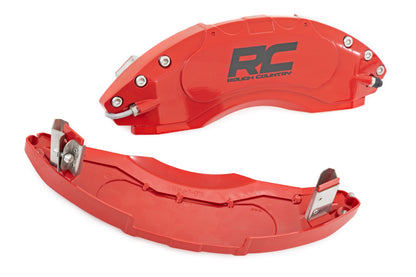 Caliper Covers | Rear | Red | Ram 1500 2WD/4WD (2019-2025)