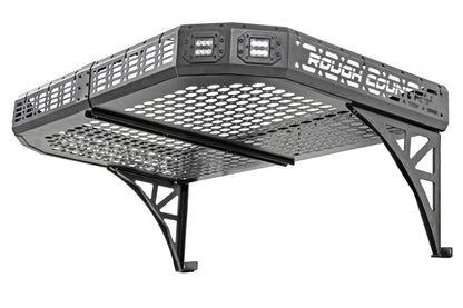 Cargo Rack | Dual 2" Black LED Pairs | Flush Mount | CFMOTO UFORCE 1000