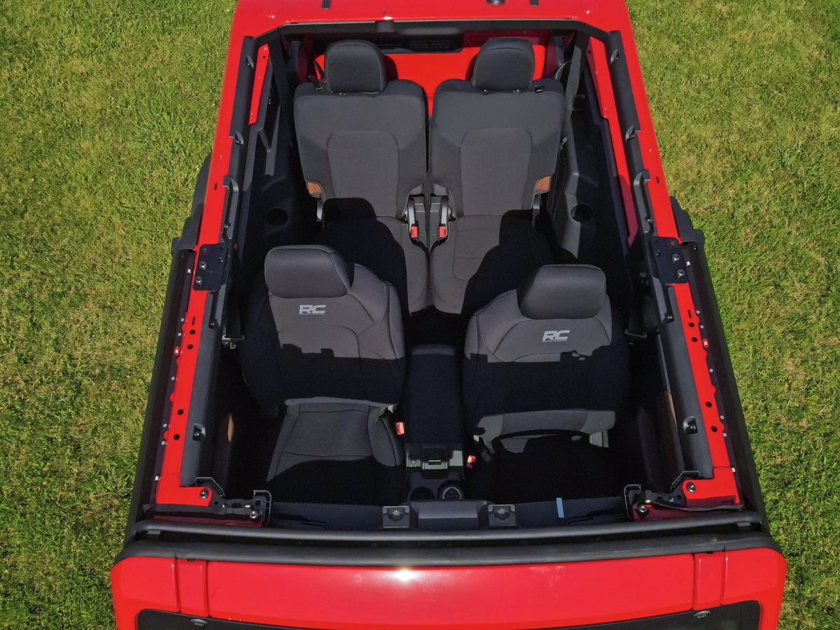 Seat Covers | Bucket Seats | FR & RR | Ford Bronco (2 Door) 4WD (2021-2025)