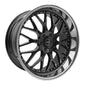 Esko 4.0 - 6-Lug 6x139.7 — Gloss Black with Polished Lip