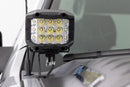 LED Light | Ditch Mount | 2" Black Pair | Amber DRL | Chevy 1500 (2007-2013)