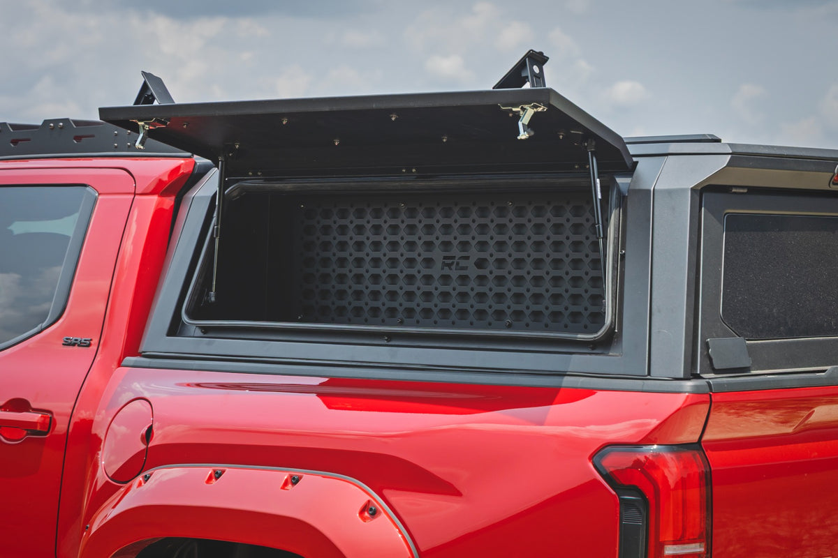 Bed Cap Molle Panel Side Storage Bin | Drivers Side | Toyota Tacoma (16-26)