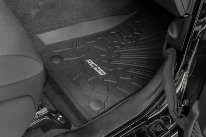 Flex Fit Floor Mats | FR & RR | 4 Door | Jeep Wrangler Unlimited 4WD (18-26)