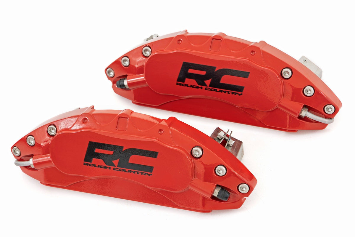 Caliper Covers | Rear | Red | Mech Brake | Ford Expedition/F-150/Raptor