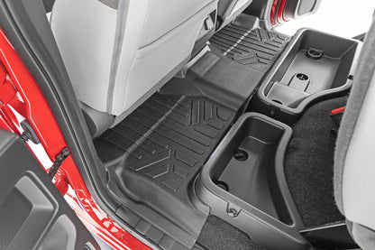 Floor Mats | FR & RR | Crew Cab | Nissan Frontier 2WD/4WD (2022-2026)