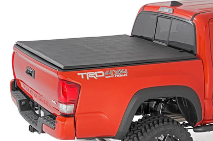 Soft Tri-Fold Bed Cover | 5' Bed | Dbl Cab | Toyota Tacoma 2WD/4WD (16-26)