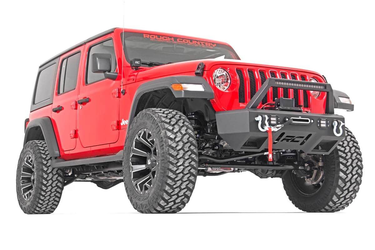 3.5 Inch Lift Kit | C/A Drop | FR D/S | M1 | Jeep Wrangler Unlimited Rubicon (18-23)