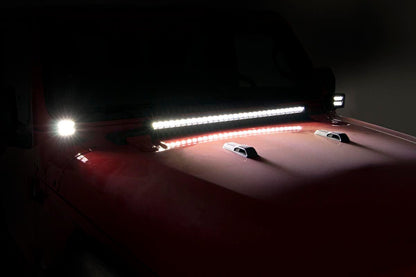LED Light Kit | Hinge Mount | 2" Black Pair | Jeep Gladiator JT/Wrangler JL (18-26)