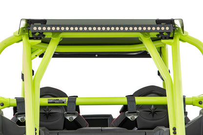 LED Light Kit | 30 Inch Curved | Rear Bracket | Black Series | Polaris RZR Turbo S4