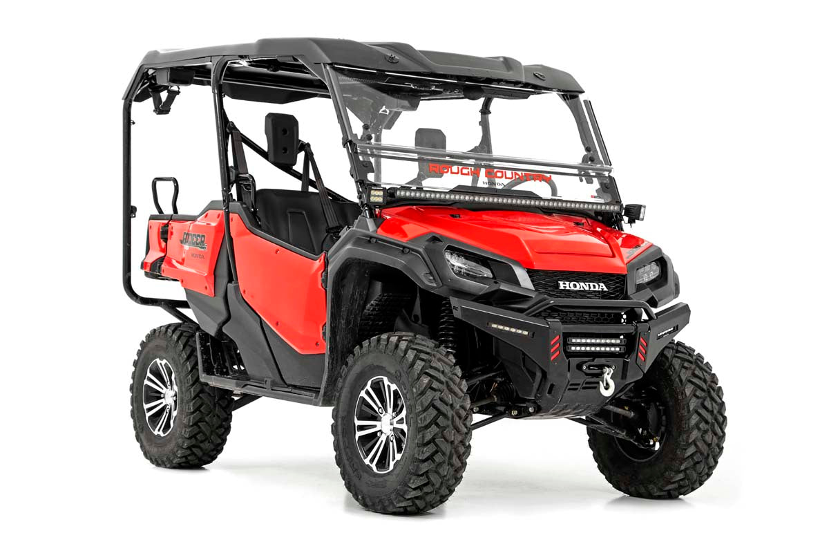 LED Light Kit | Cage Mount | 50" Black Single Row | Honda Pioneer 1000/Pioneer 1000-6