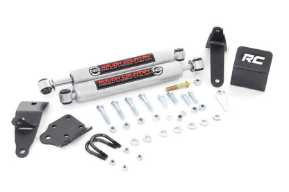 N3 Steering Stabilizer | Dual | 2-8 Inch Lift | Ram 2500 (10-13)/3500 (10-12)