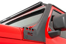 LED Light Kit | Windshield | 50" BLK Single Row | WHT DRL | Jeep Gladiator JT/Wrangler JL (18-26)