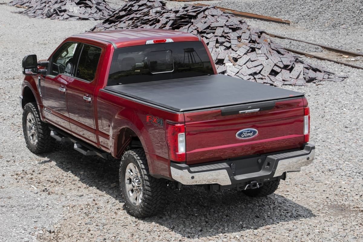 Soft Tri-Fold Bed Cover | 6'10" Bed | Ford F-250/F-350 Super Duty (17-26)