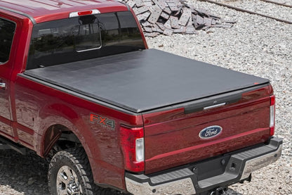 Soft Tri-Fold Bed Cover | 6'10" Bed | Ford F-250/F-350 Super Duty (17-26)