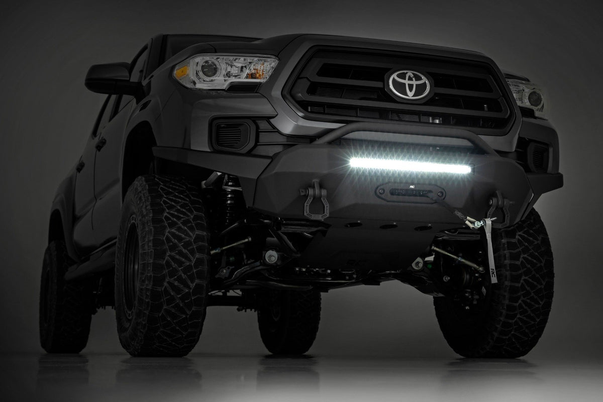 Front Bumper |High Clearance | Hybrid | 20" Blk LED | Toyota Tacoma (16-23)