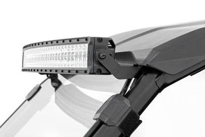 LED Light Kit | Front Mount | 40" Black Dual Row | White DRL | Honda Talon 1000