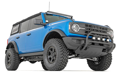 Nudge Bar | 20 Inch BLK DRL Single Row LED | Ford Bronco 4WD (2021-2025)