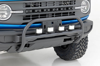Nudge Bar | 20 Inch BLK DRL Single Row LED | Ford Bronco 4WD (2021-2025)