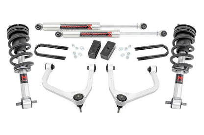 3.5 Inch Lift Kit | Mono Leaf Rear | M1 Struts/M1 | GMC Sierra 1500 2WD/4WD (2019-2024 & Classic)