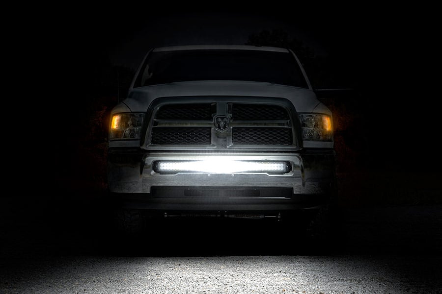 LED Light Kit | Bumper Mount | 40" Black Dual Row | Ram 2500/3500 4WD (11-18)