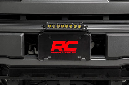 LED Light Kit | License Plate Mount | 8" Single Row Black Series