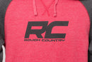 Rough Country Hoodie | Heater | Red/Gray | 3XL