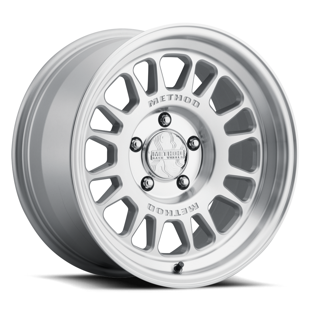 Method 318 - 5-Lug 5x5 — Machined - Clear Coat