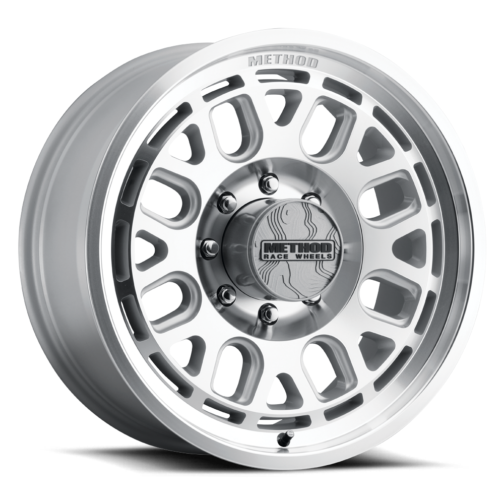 Method 321 - 8-Lug 8x6.5 — Machined - Clear Coat