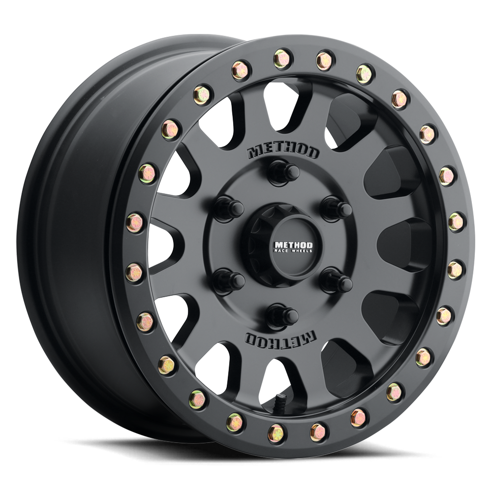 Method 401 UTV Beadlock - 6-Lug 6x5.5 — Matte Black