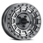 Method 415 UTV Beadlock - 5-Lug 5x4.5 — Gloss Graphite - Gloss Graphite Ring