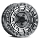 Method 415 UTV Beadlock - 5-Lug 5x4.5 — Gloss Graphite - Gloss Graphite Ring