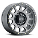 Method 305 NV - 8-Lug 8x6.5 — Titanium - Matte Black Lip